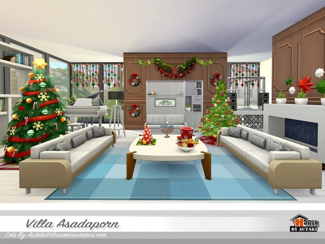 Sims 4 Villa Asada by autaki at TSR