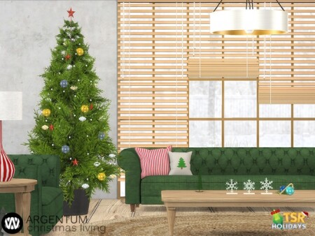 Argentum Christmas Living Decorations by wondymoon at TSR