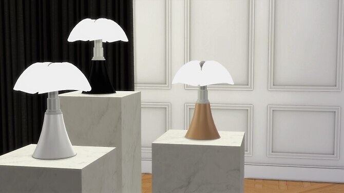 Sims 4 Pipistrello Table Lamp at Meinkatz Creations