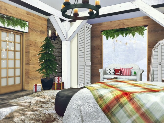 Sims 4 Noella Bedroom by Rirann at TSR