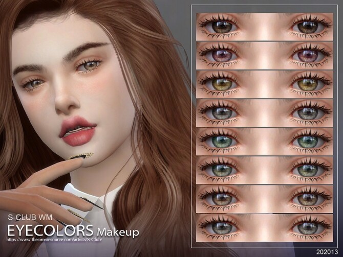 Sims 4 Eyecolors 202013 by S Club WM at TSR