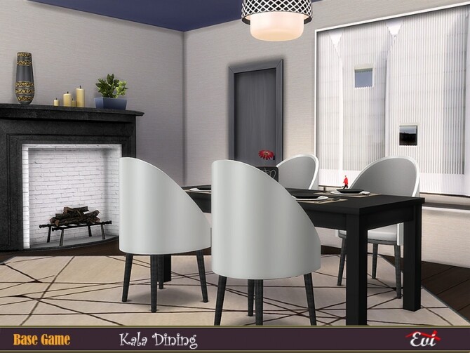 Sims 4 Kala Dining by evi at TSR