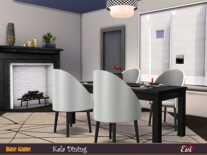 Kala Dining by evi at TSR » Sims 4 Updates