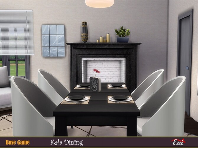 Sims 4 Kala Dining by evi at TSR