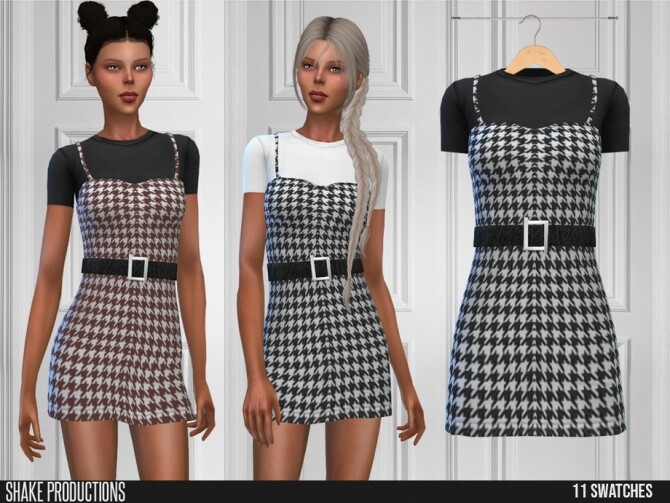 Sims 4 582 Dress by ShakeProductions at TSR