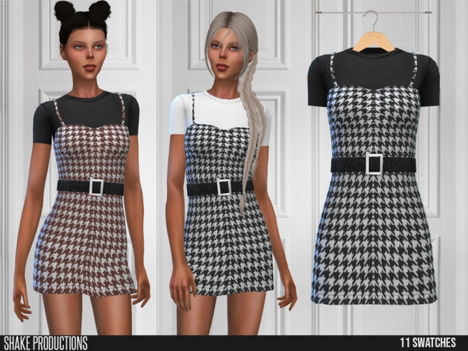 582 Dress by ShakeProductions at TSR » Sims 4 Updates