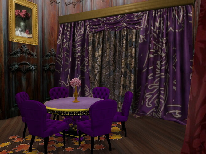 Sims 4 Sofa, ArmChair, Curtains Panel & Sweet Rollito at Anna Quinn Stories