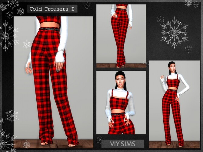 Sims 4 Trousers Cold I   VI by Viy Sims at TSR