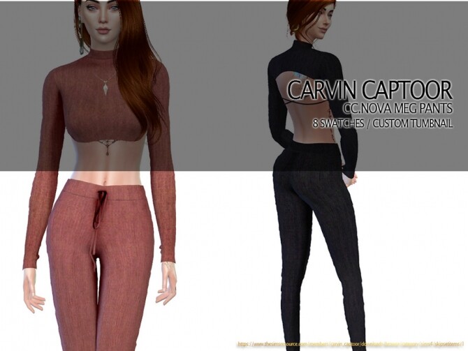 Sims 4 Nova Meg Leggings by carvin captoor at TSR