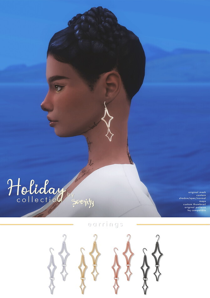Sims 4 Holiday Fashion Collection at SERENITY
