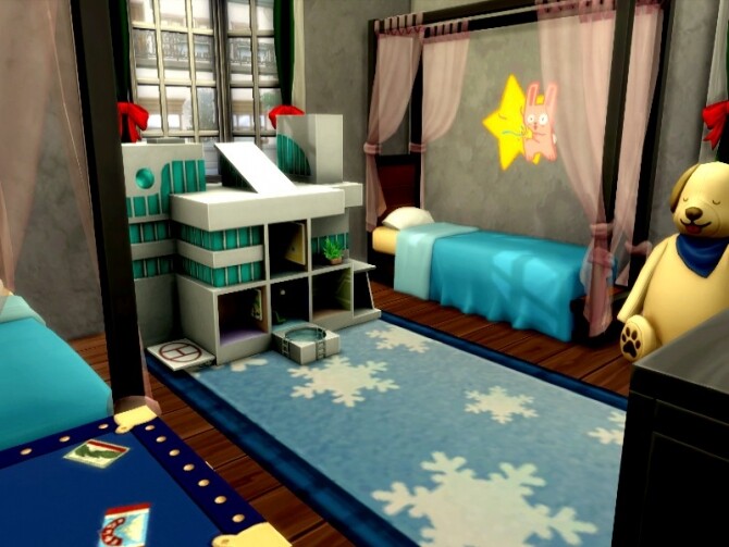 Sims 4 Christmas time home by GenkaiHaretsu at TSR