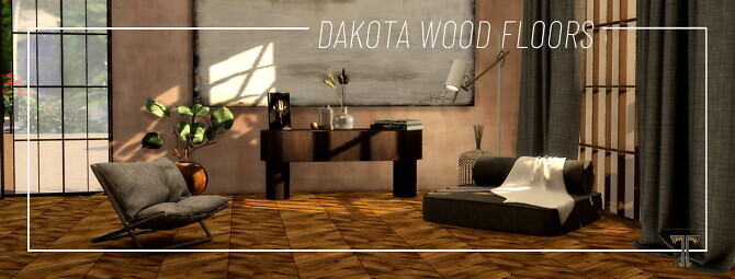 Sims 4 Dakota wood flooring at Tilly Tiger