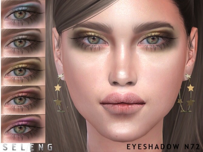 Sims 4 Eyeshadow N72 by Seleng at TSR