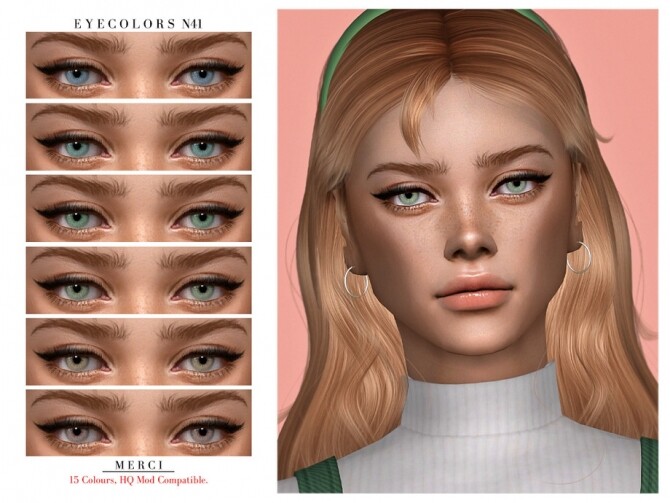Sims 4 Eyecolors N41 by Merci at TSR