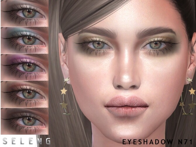 Sims 4 Eyeshadow N71 by Seleng at TSR