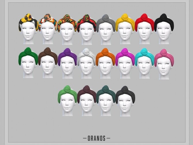 Sims 4 Kwanzaa Headband Holiday Wonderland by OranosTR at TSR