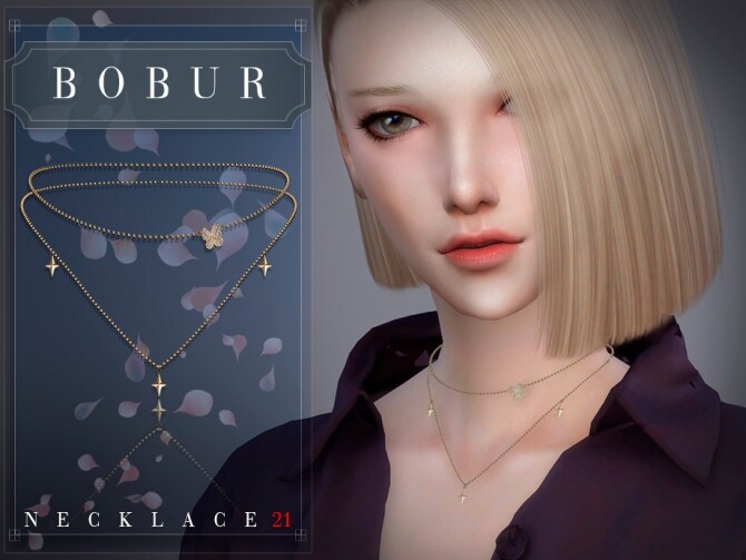 Sims 4 Necklace 21 by Bobur3 at TSR