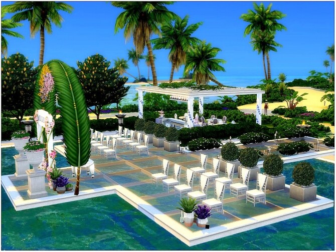 Sims 4 Flouting Arch Venue by lotsbymanal at TSR