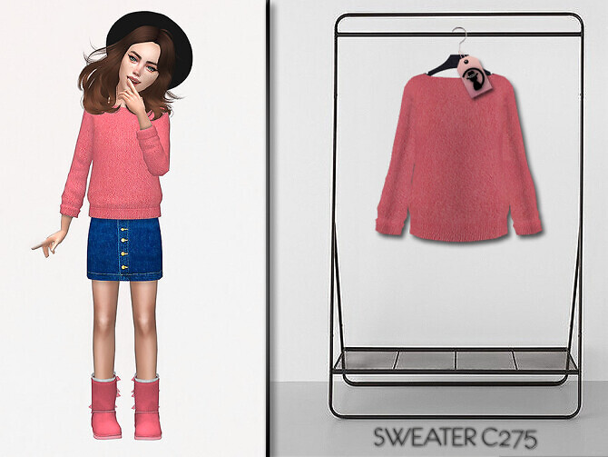 Sims 4 Sweater C275 by turksimmer at TSR