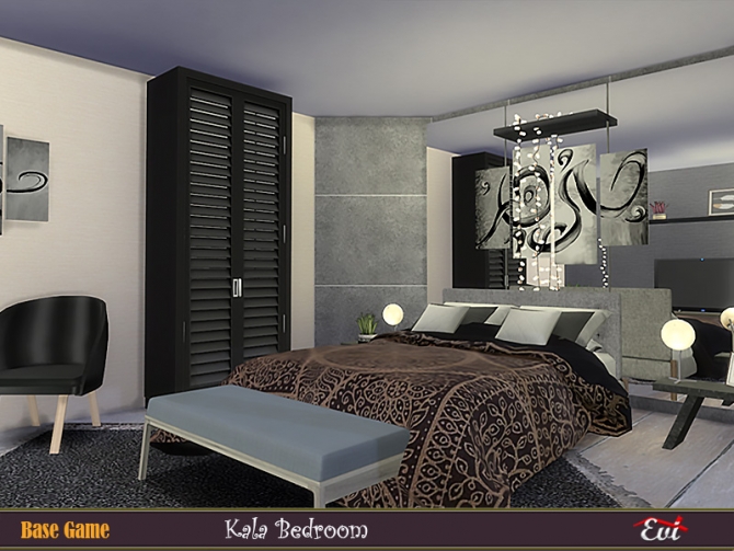 Kala Bedroom by evi at TSR » Sims 4 Updates