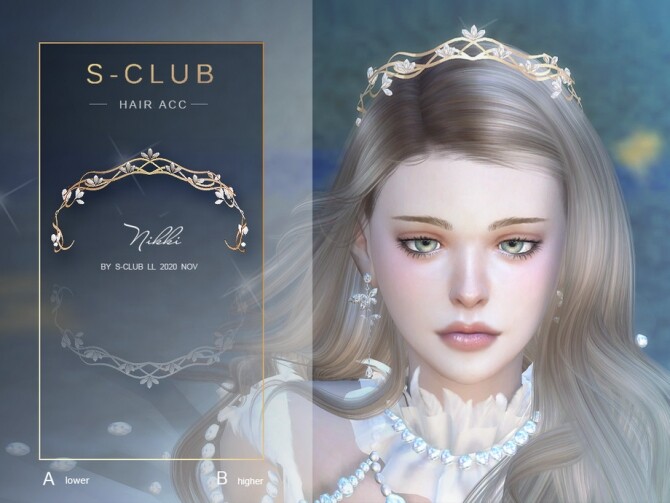 Sims 4 The Crystal Crown 202018 by S Club LL at TSR