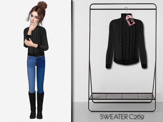 Sims 4 Sweater C269 by turksimmer at TSR