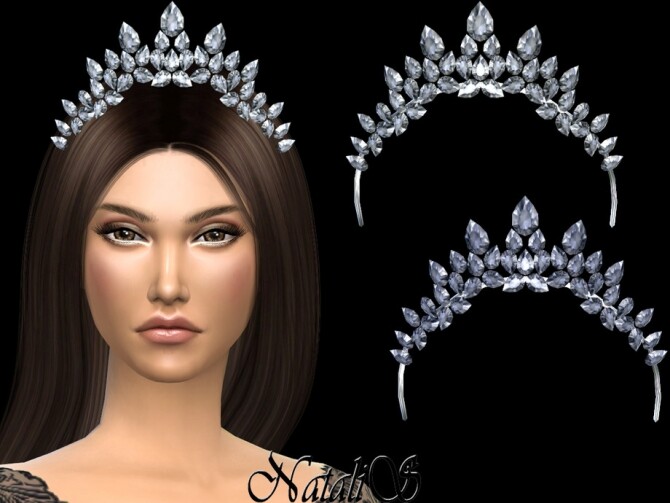 Sims 4 Winter fairytale tiara by NataliS at TSR