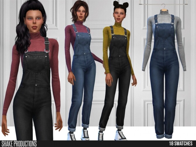 Sims 4 585 Jumpsuit by ShakeProductions at TSR