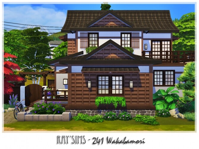 Sims 4 241 Wakabamori home by Ray Sims at TSR