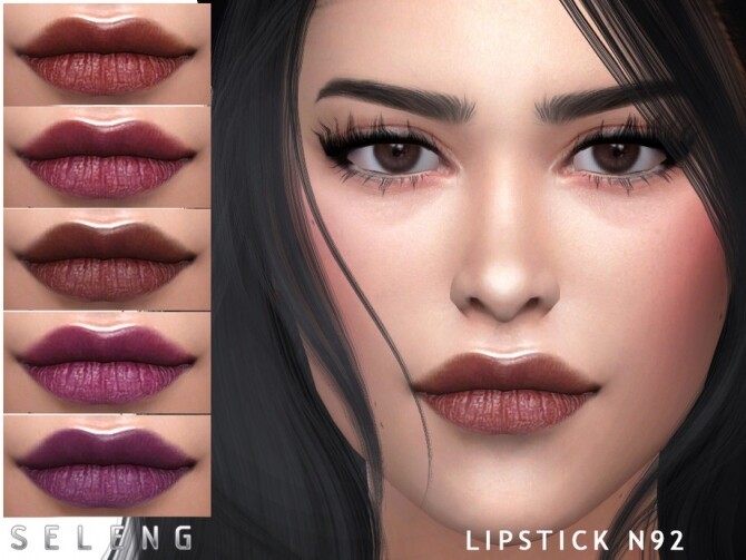 Sims 4 Lipstick N92 by Seleng at TSR