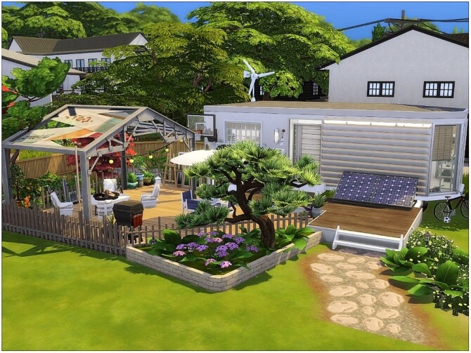 Sims 4 Rental Cabin by lotsbymanal at TSR