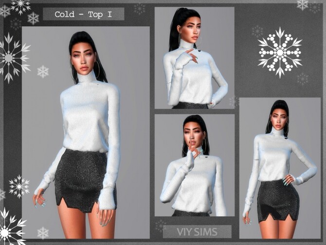 Sims 4 Top Cold I   VI by Viy Sims at TSR