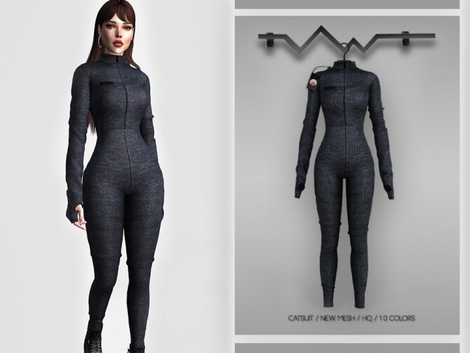 Sims 4 CATSUIT BD378 by busra tr at TSR
