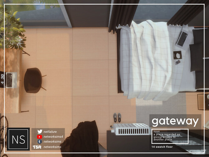 Sims 4 Gateway Wooden Flooring by Networksims at TSR