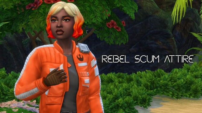 Sims 4 Rebel Scum Attire (Journey to Batuu Recolours) by soaplagoon at Mod The Sims