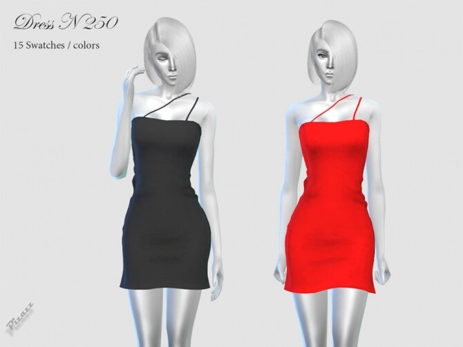 Sims 4 DRESS N 250 by pizazz at TSR