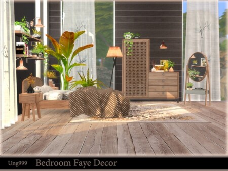 Bedroom Faye Decor by ung999 at TSR