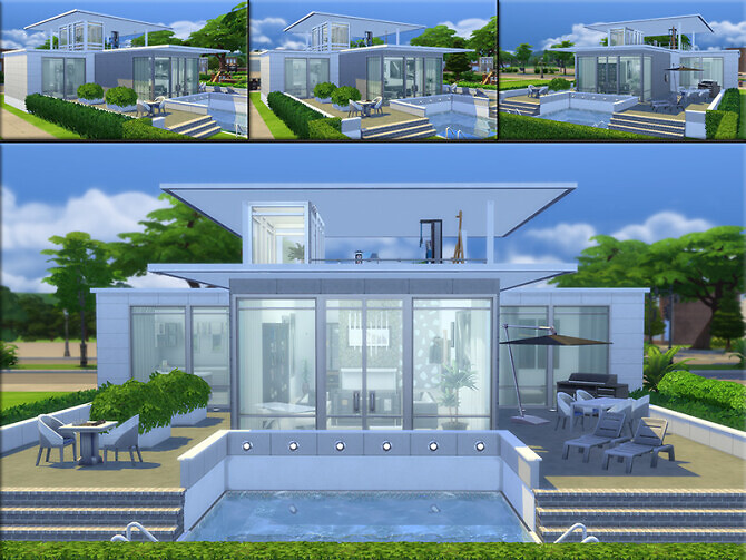 Sims 4 MB Privat Place house by matomibotaki at TSR