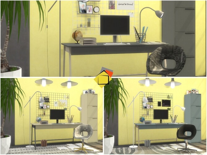 Sims 4 Holmes Study Room by Onyxium at TSR