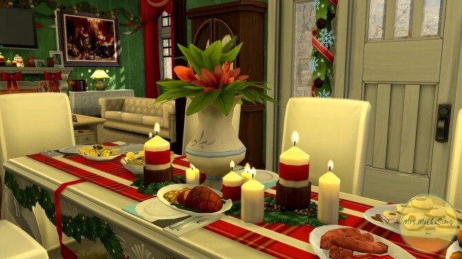 Sims 4 New Years house GLINTWEIN at Mrs.MilkiSims