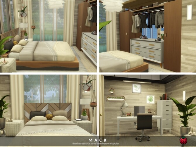 Sims 4 Mack small home by melapples at TSR