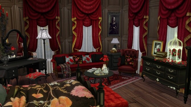 Sims 4 Vampire Family Home at Vicky SweetBunny