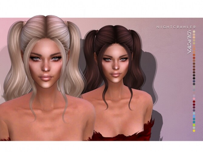 Sims 4 Love Potion HAIR by Nightcrawler at TSR