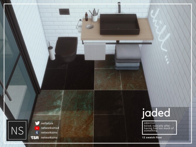 Sims 4 Jaded Marble Flooring by Networksims at TSR