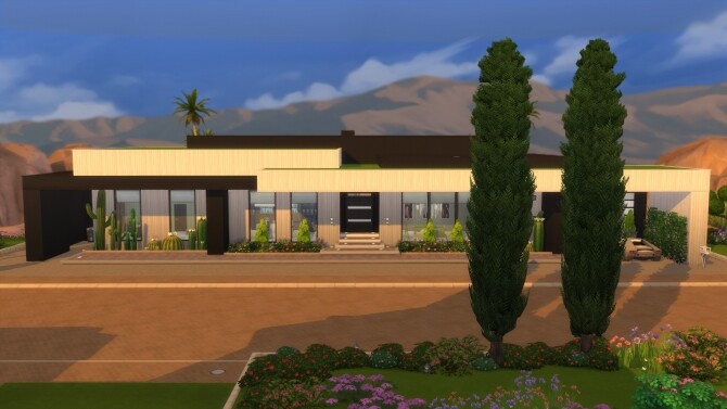 Sims 4 Modern Luxury Home by papupata56 at Mod The Sims