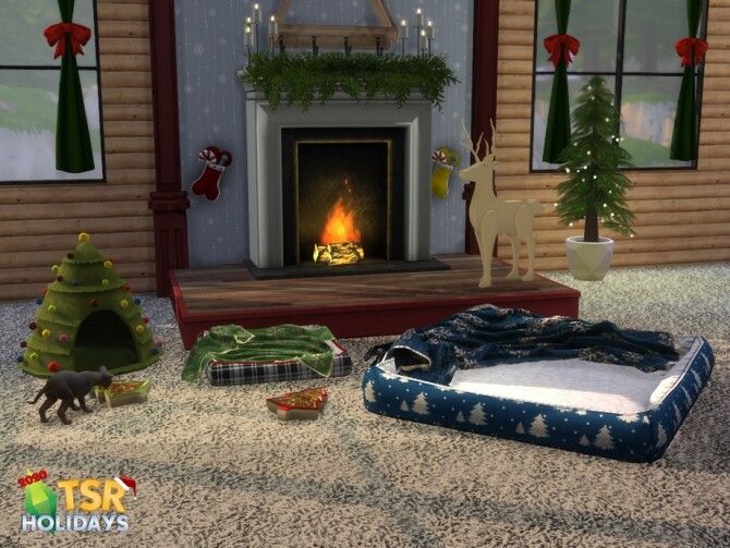 Sims 4 Santa Paws Holiday Wonderland by sim man123 at TSR