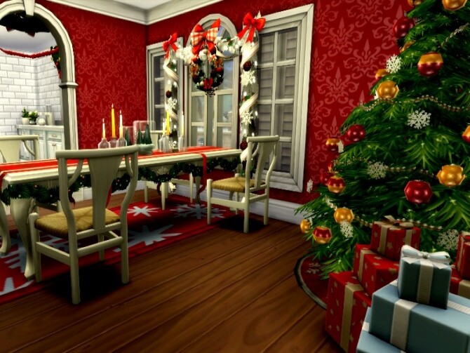 Sims 4 Gingerbread house by GenkaiHaretsu at TSR