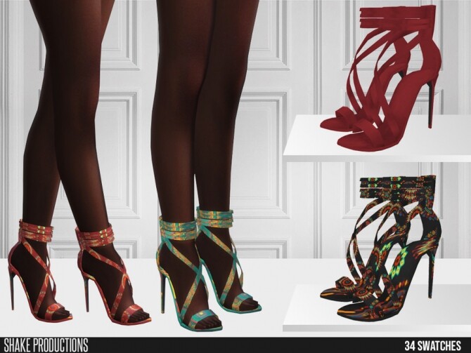 Sims 4 Kwanzaa High Heels Holiday Wonderland by ShakeProductions at TSR