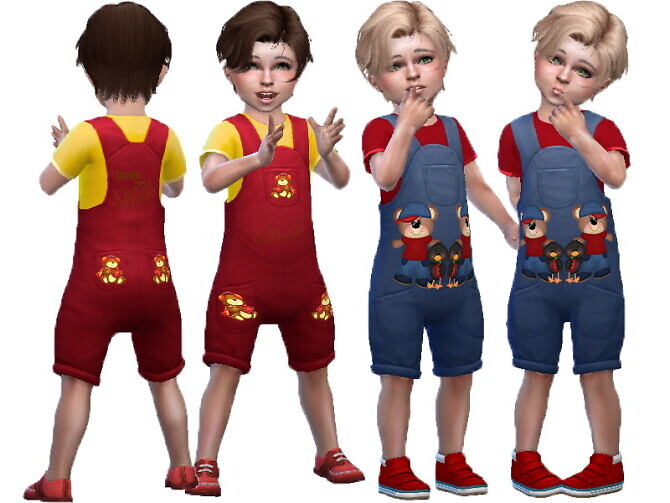 Sims 4 Toddler boy outfit 01 by TrudieOpp at TSR