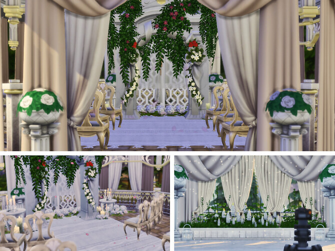 Sims 4 Magical Marquee by VirtualFairytales at TSR